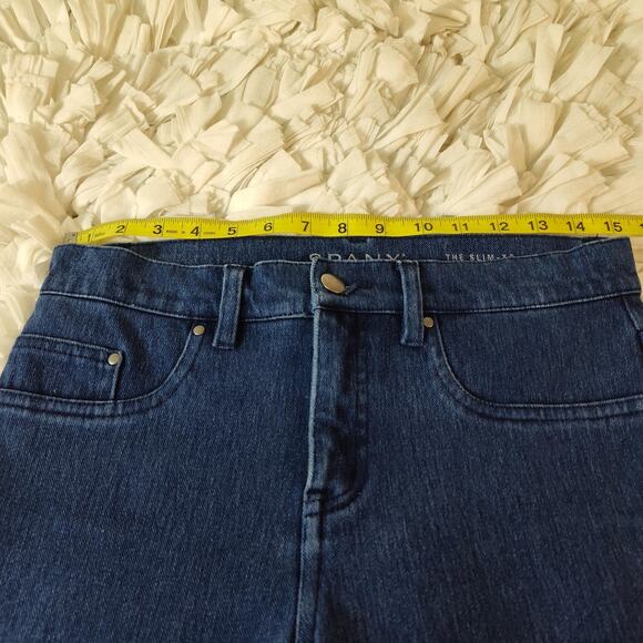 Spanx Jeans Womens 29 Blue The Slim X Super Skinny High Rise Stretch Denim - Picture 12 of 15